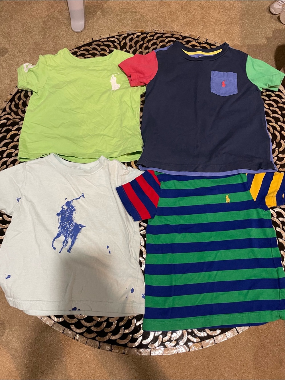 Polo by Ralph Lauren Kids Short Sleeve Tee Bundle